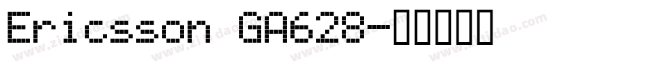 Ericsson GA628字体转换